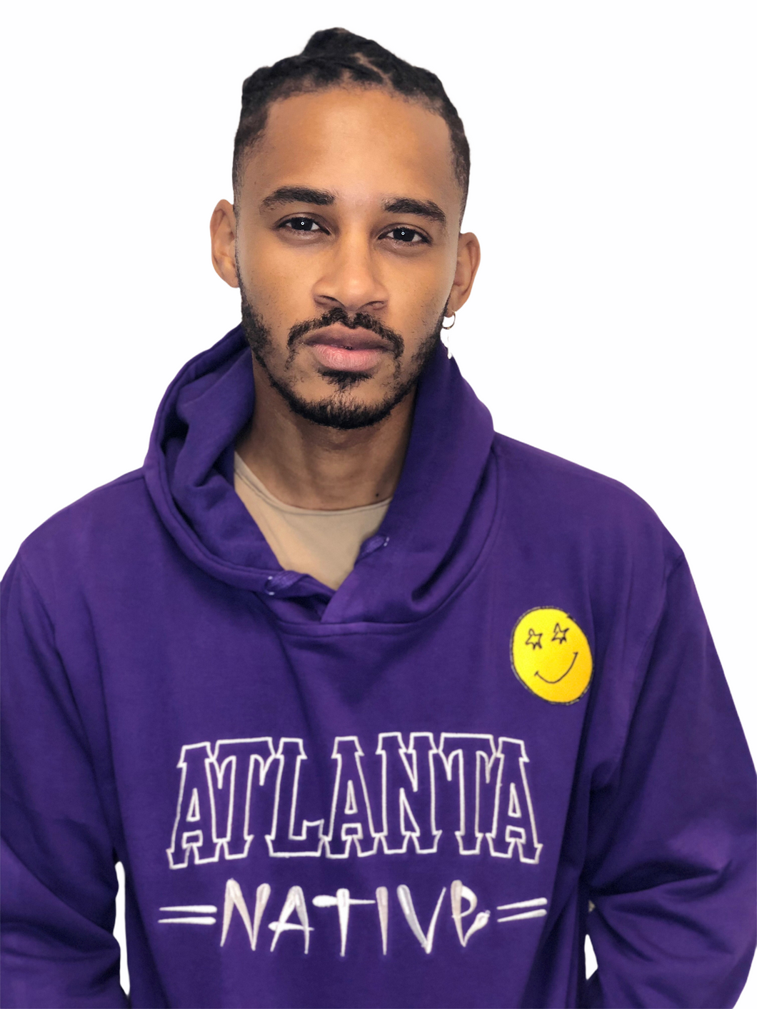 Purple Atlanta Native Hoodie