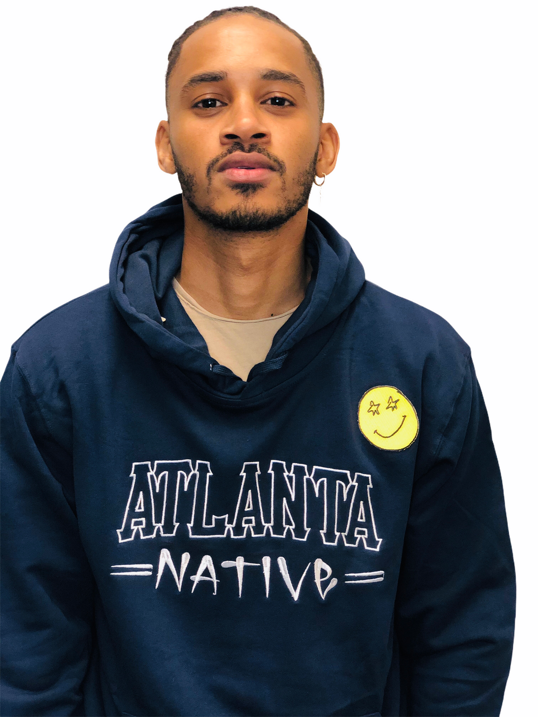 Navy Atlanta Native Hoodie